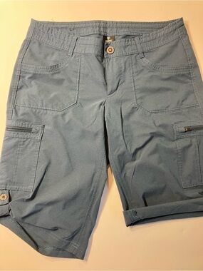Kuhl Women's Dark Blue Cargo Bermuda Shorts